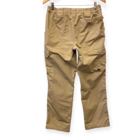 5.11 Tactical 8 Women's Taclite Pro Cargo Pants Rip Stop Style 64360 Beige Tan - Picture 5 of 13